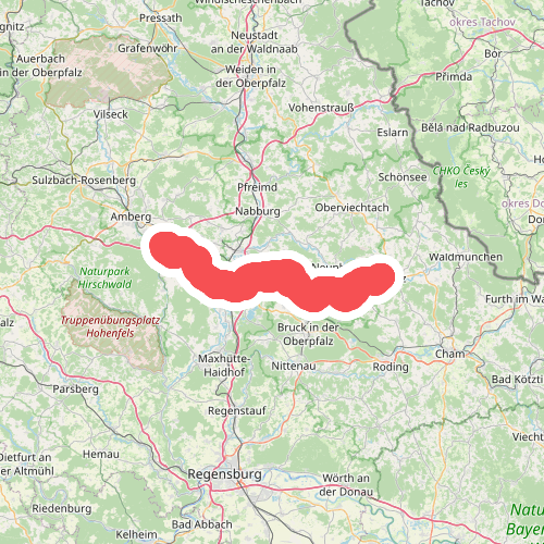 Goldsteig Verbindungsweg Nr.9D Oberpfälzer Seenweg