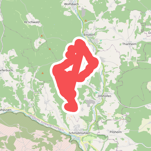 Jurasteig Schlaufe 5 Hirschwald-Schlaufe