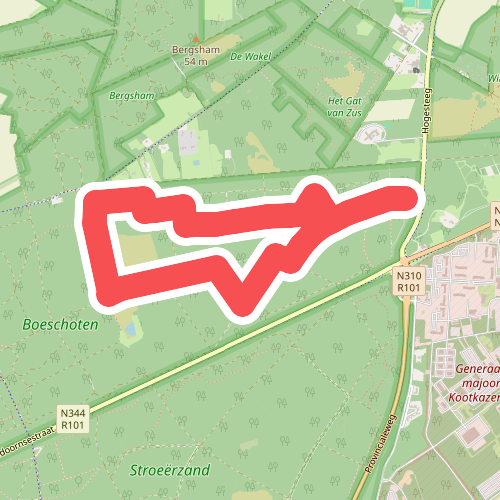 Wandelroute Boeschoten