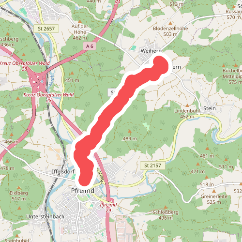 Pfreimd/Sportplatz - Weihern