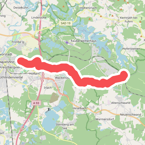 Schwandorf-Weinberg-Altenschwand ehem. Bhf.
