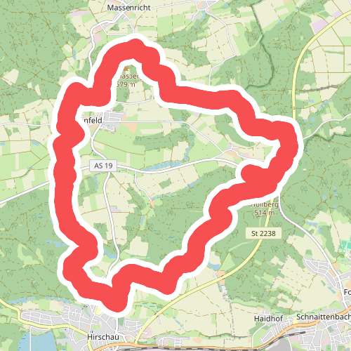mtb-Route Hirschauer Turmweg
