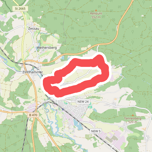 Permanenter IVV-Wanderweg Pressath 7km