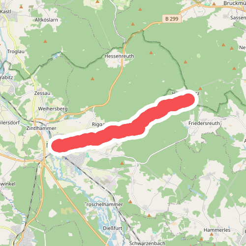 Verbindungsweg Pressath-Glashütte