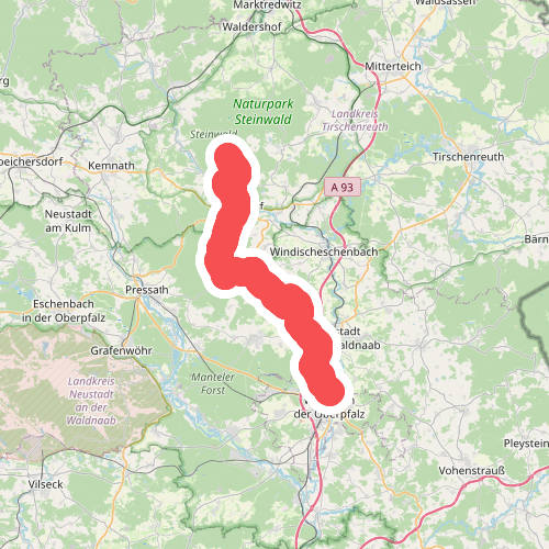 Alpenvereinsweg Weiden - Pfaben