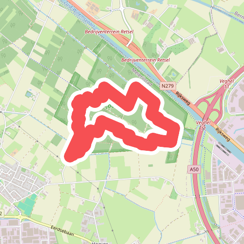 Wandelroute laarzenpad Wijboschbroek