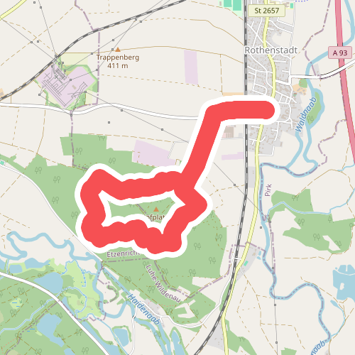 Rundweg Naabberg 5km