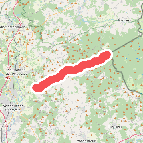 Goldsteig Zuweg Nr.5 Silberhütte → Wilchenreuth