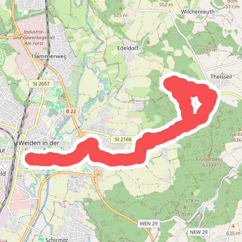 Weiden - Heinrichsblick