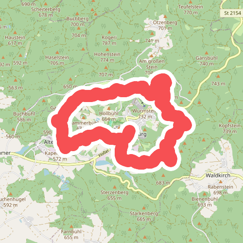 Ringweg um Flossenbürg