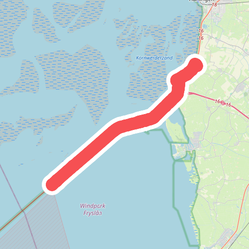 Afsluitdijk (provinciegrens) - Zurich