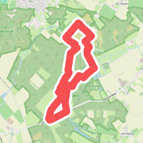 Wandelroute Schuitwater Bos en Heide