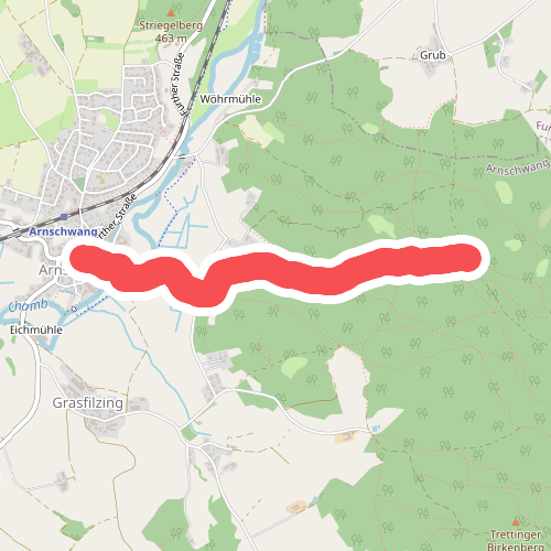 Goldsteig Zuweg Nr.11A Arnschwang → Goldsteig