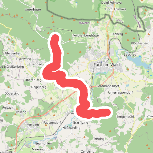 Goldsteig Zuweg Nr.11 Gibacht → Arnschwang