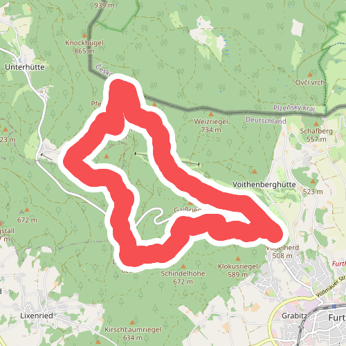 Fu09 »Dreiwappenweg« (Furth im Wald) inkl. Abkürzung