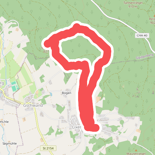 Fu21 »Burgstallweg« (Furth im Wald)