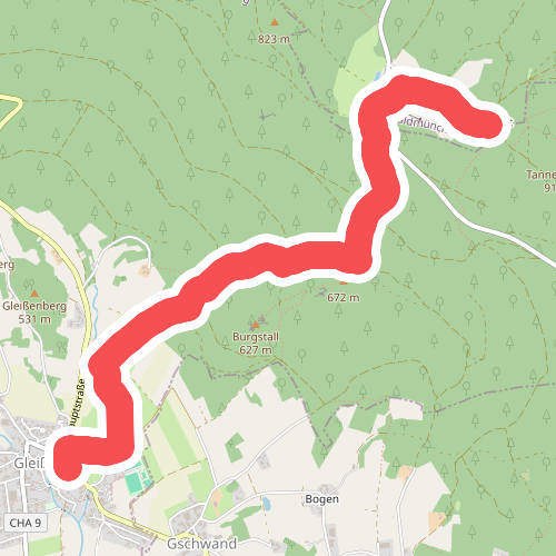 Gl6 »Gibachtweg« (Gleißenberg)