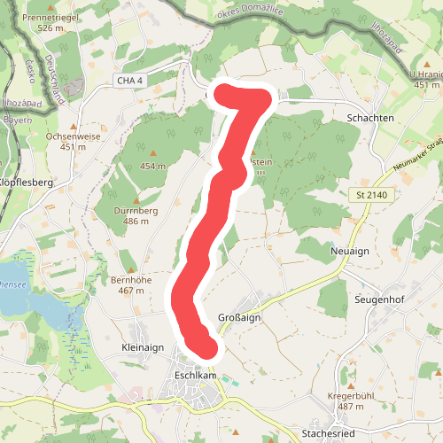 E1 Eschlkam-Gaishof-Eschlkam