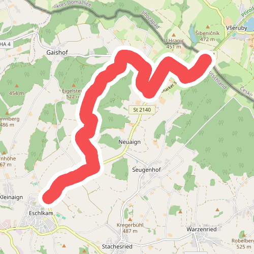 E3 Eschlkam-Landesgrenze