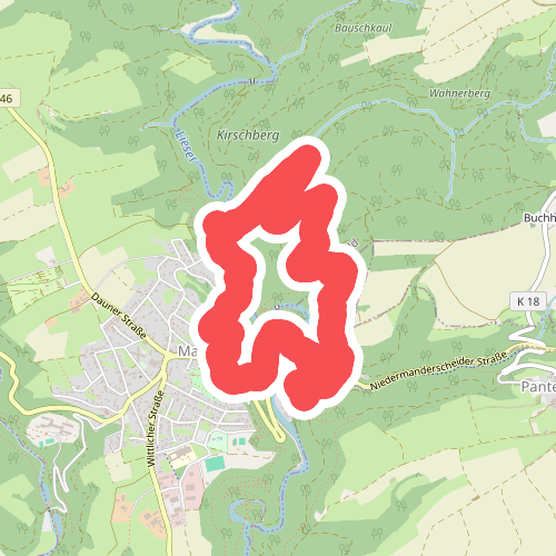 Vulkaneifel-Pfad: Manderscheider Burgenstieg