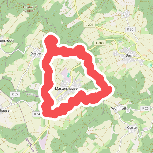 Traumschleife Masdascher Burgherrenweg