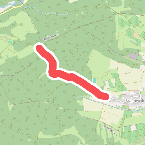 Argenschwanger Rosenburgweg - Schneckenpfad