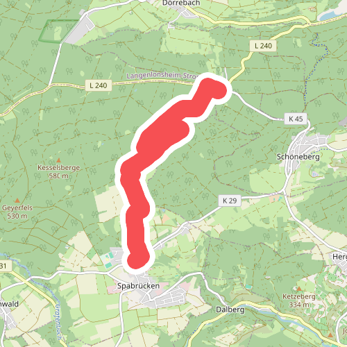 Rüdesheim - Opelwiese Abstecher Walderlebniszentrum Neupfalz