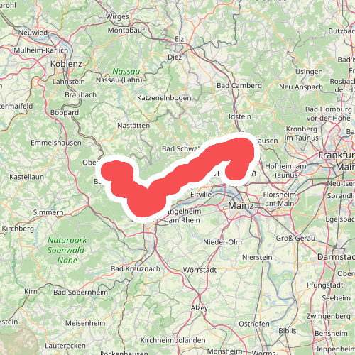 Rheinhöhenweg Kaub-Wiesbaden (rrh.-Taunus)