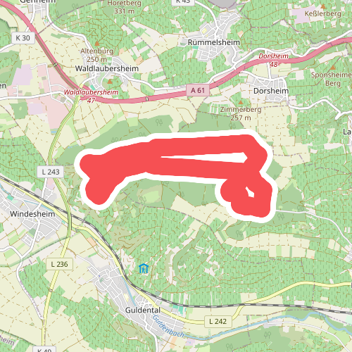 Laufstrecke Wildschwein