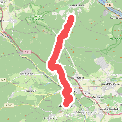 Stromberg - Niederheimbach (grünes Dreieck)