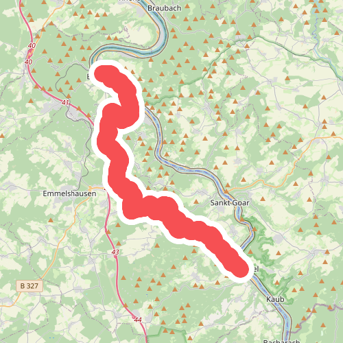 Rheinhöhenweg 6. Etappe Boppard - Oberwesel (lrh.)