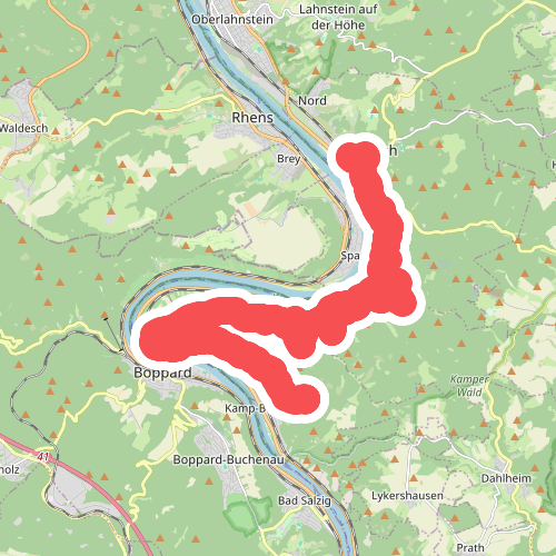 Rheinsteig Etappe 12 [Braubach - Kamp-Bornhofen]