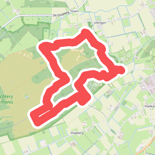 Wandelroute Ullingse Bergen