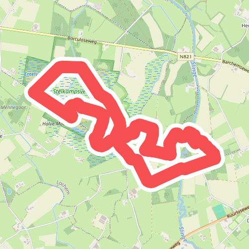 Wandelroute Stelkampsveldwandeling