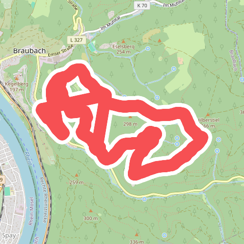 Rundwanderweg Braubach: B5 Pankert-Ermenstiel-Drei Kamine