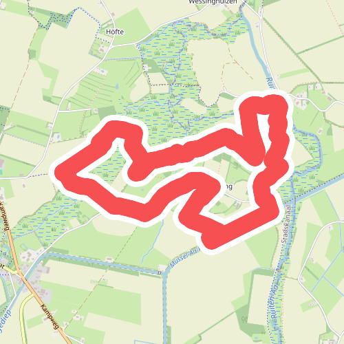 Wandelroute Ter Wupping