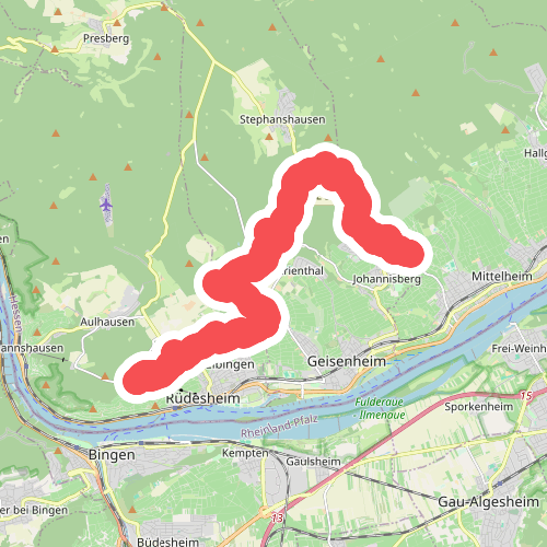 Rheinsteig Etappe 18 [Rüdesheim - Johannisberg]