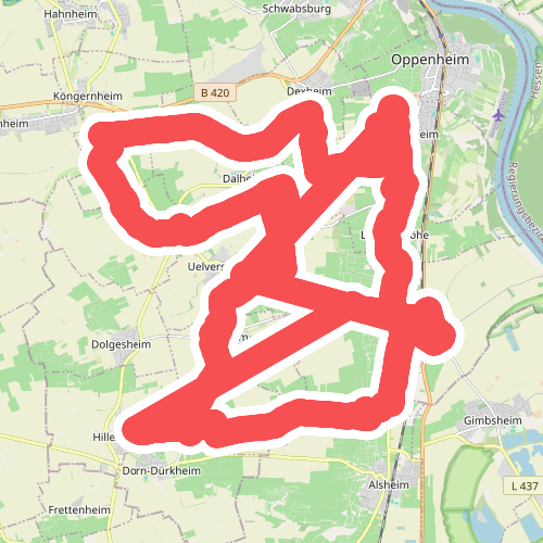 VWR-RAD- und WANDERWEG