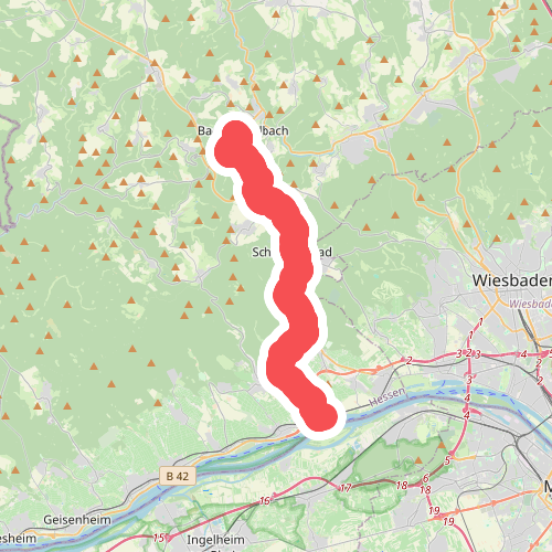 Wanderweg Roter Punkt