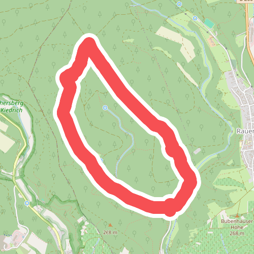 Parkplatz "Rausch": Rundwanderweg Pilz