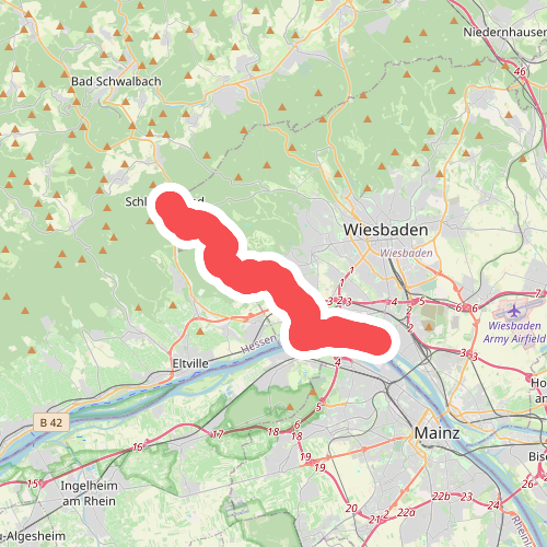 Rheinsteig Etappe 21 [Schlangenbad - Wiesbaden-Biebrich]