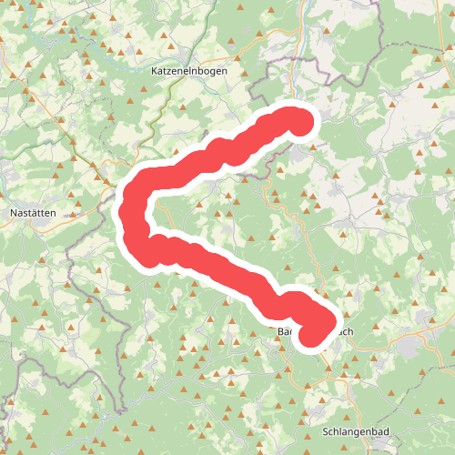 Wanderweg Rotes Kreuz