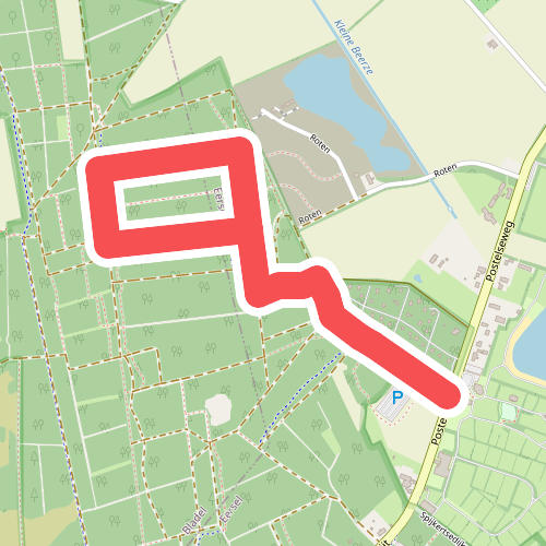 Wandelroute Hondenlos Panberg