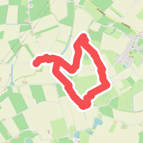 Wandelroute over de bloemdijken, vlakbij Goes