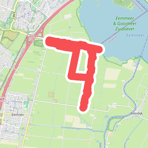 Wandelroute Eemland, vlak bij Eemnes