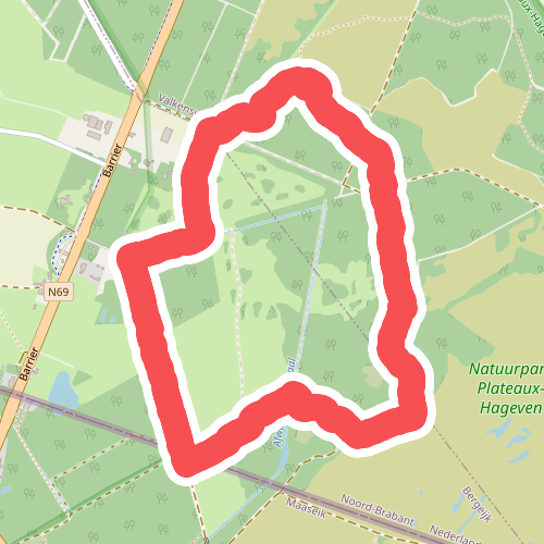 Wandelroute Vloeiweiden, bij Bergeijk