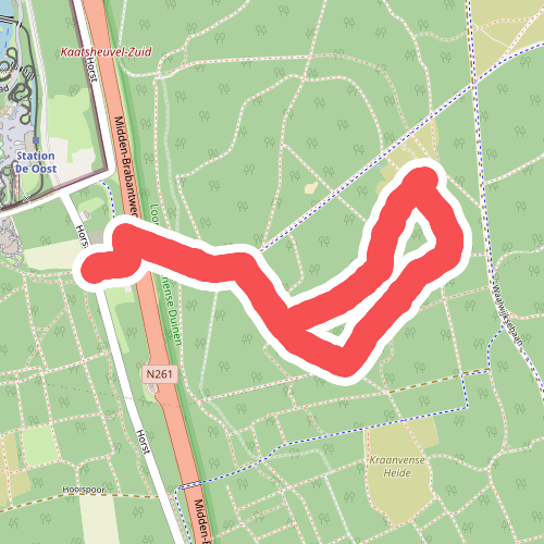 Wandelroute langs een explosief verleden, bij Kaatsheuvel