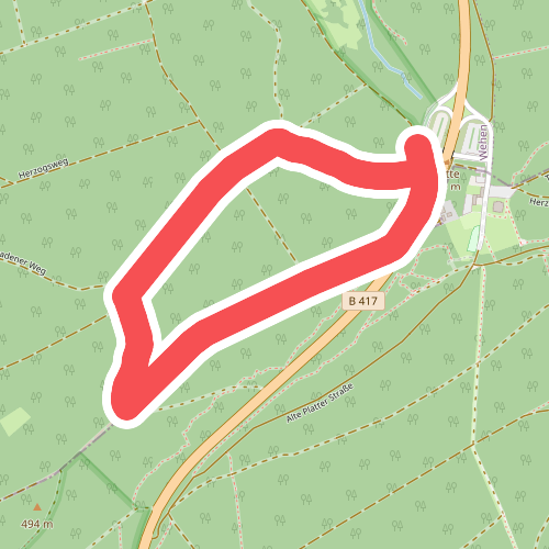 Rundwanderweg Ahornblatt