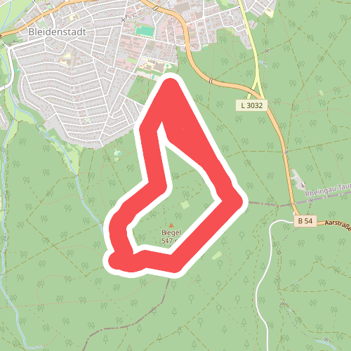 Rundwanderweg gelbe Flagge