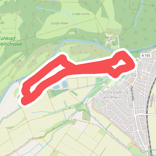 Rundwanderweg Stockstadt Stockstädter Brücke 5: Fasanenweg